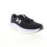 Фото #3 товара Under Armour Charged Surge 4 3027000-001 Mens Black Athletic Running Shoes