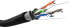 Wentronic CAT 5e Outdoor Network Cable - SF/UTP - black - 100m - 100 m - Cat5e - SF/UTP (S-FTP)