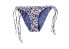 Фото #1 товара Купальник бикини RVCA Kalomo с завязками в голубом цвете, размер S