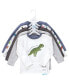 ფოტო #3 პროდუქტის Baby Boys Long Sleeve T-Shirts, Dinosaur