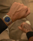 ფოტო #6 პროდუქტის Men's Odyssey II Two-Tone Stainless Steel Bracelet Watch 40mm