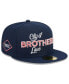 ფოტო #1 პროდუქტის Men's Navy Philadelphia 76ers 2023/24 City Edition 59FIFTY Fitted Hat