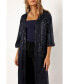 ფოტო #5 პროდუქტის Karsyn Open Front Sequin Duster