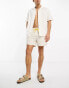 GANT swimshorts in cream with small logo