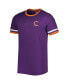 Фото #3 товара Men's '47 Purple Clemson Tigers Otis Ringer T-shirt