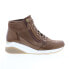 Фото #1 товара Gabor 56-415-34 Womens Brown Suede Lace Up Lifestyle Sneakers Shoes 41