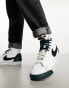 Фото #2 товара Nike Blazer Mid Pro Club trainers in deep green and black