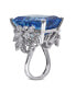 ფოტო #3 პროდუქტის Blue Topaz (28 1/4 ct. t.w.) and Diamond (1 3/4 ct. t.w.) Ring in 14k White Gold