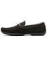 Фото #9 товара Men's Corby Moccasin Toe Saddle Slip-on Loafer