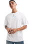 Фото #2 товара Jack & Jones oversized snake back print t-shirt in white