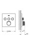 Grohtherm Smartcontrol Üç Valfli Akış Kontrollü, Ankastre Termostatik Duş Bataryası 29126000