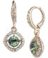 ფოტო #1 პროდუქტის Pavé & Color Cubic Zirconia Orbital Drop Earrings