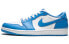 Фото #1 товара Кроссовки Nike Air Jordan 1 Low SB UNC (Белый, Голубой)