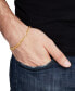 ფოტო #2 პროდუქტის Figaro Link Chain Bracelet in 10k Gold