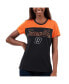 Фото #1 товара Women's Black Martin Truex Jr Cheer Color Blocked T-shirt
