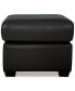 Фото #14 товара Orid Leather Ottoman, Created for Macy's