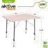 Фото #6 товара AKTIVE Folding Table Height-Adjustable 80x60x50-69 cm