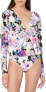 Фото #3 товара Комбинезон BCBGeneration 272781 женский с длинным рукавом, вязаный, разноцветный, размер Medium