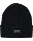 Levi’s All Season Comfy Leather Logo Patch Hero Beanie