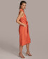 Фото #2 товара Платье без рукавов из хлопка с отложным воротником "DKNY" для женщин