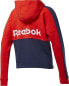 Фото #2 товара Reebok Bluza damska Reebok Te Linear Logo Ft czerwono-granatowa FT0901 : Rozmiar - M