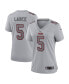ფოტო #1 პროდუქტის Women's Trey Lance Gray San Francisco 49ers Atmosphere Fashion Game Jersey