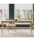 Фото #6 товара Dining Table, 68.25 "W x 33.5 "D x 30.5 "H, Light Ash