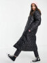 Фото #3 товара Daisy Street longline coat in heart quilt