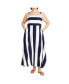 ფოტო #1 პროდუქტის Plus Size Simone Stripe Maxi Dress