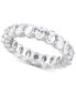 ფოტო #1 პროდუქტის Diamond Oval-Cut Eternity Band (4 ct. t.w.) in 14k White Gold