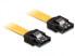 Delock 0.2m SATA M/M - 0.2 m - Male/Male - Yellow