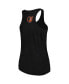 Women's Black Baltimore Orioles Plus Size Swing for the Fences Racerback Tank Top