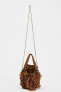 BEADED MINI BUCKET BAG