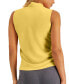 Women's Sleeveless Tie-Neck Top, Regular and Petite Sizes