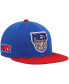 Фото #1 товара Men's Blue, Red New Jersey Nets Hardwood Classics Core Side Snapback Hat