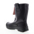Фото #18 товара Diesel H-Woodkut CH Y02705-PR030-T8013 Mens Black Leather Casual Dress Boots
