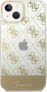 Фото #3 товара Guess Etui Guess GUHCP14MHG4MHG Apple iPhone 14 Plus złoty/gold hardcase 4G Pattern Script