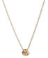 Фото #1 товара Gold-Tone Knot Pendant Necklace, 16" + 3" extender