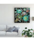 Фото #3 товара Danhui Nai Floral Succulents Canvas Art - 36.5" x 48"