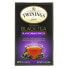 Фото #1 товара Twinings, черный чай премиальной качества, черная смородина, 20 чайных пакетиков, 40 г (1,41 унции)