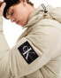 Фото #6 товара Calvin Klein Jeans essentials non down logo jacket in taupe