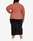 Фото #8 товара Plus Size Bridget V-Neck Sweater