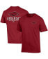 Фото #1 товара Men's Cardinal Arkansas Razorbacks Stack 2-Hit T-shirt