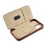 Фото #16 товара Skórzane etui iPhone 14 z klapką magnetyczne MagSafe CE Oil Wax Premium Leather brązowy