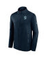 Men's Deep Sea Blue Seattle Kraken Authentic Pro Rink Fleece Full-Zip Jacket