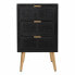 Nightstand Alexandra House Living Black Golden