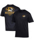 Men's Black Missouri Tigers Stack 2-Hit T-shirt