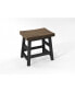 Фото #1 товара Pomona - Reclaimed Wood 20"H Barstool with Metal Legs