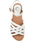 ფოტო #5 პროდუქტის Women's Kimmie Strappy Flat Sandals