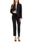 Фото #1 товара Single-Button Blazer and Slim-Fit Pantsuit, Regular and Petite Sizes